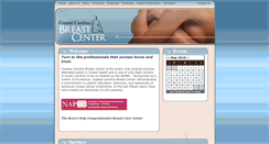 Desktop Screenshot of coastalbreastcenter.com